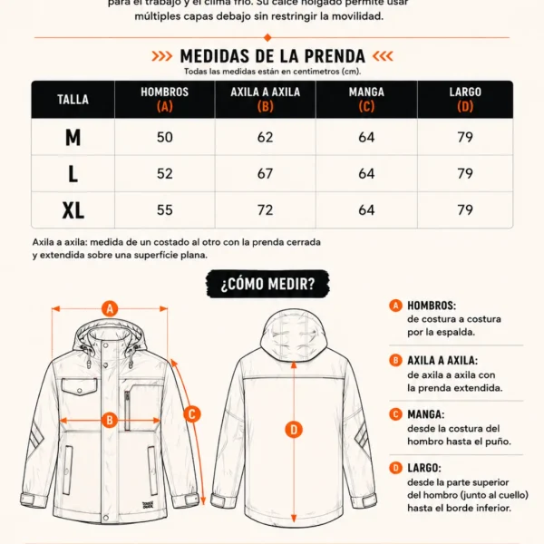 Chaqueta Poly Oxford