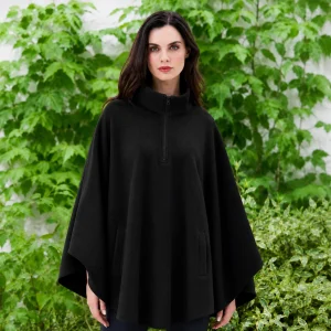 Half-Zip Poncho