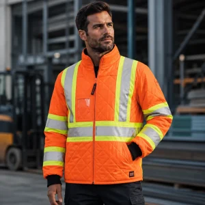 Chaqueta Trucker de Seguridad