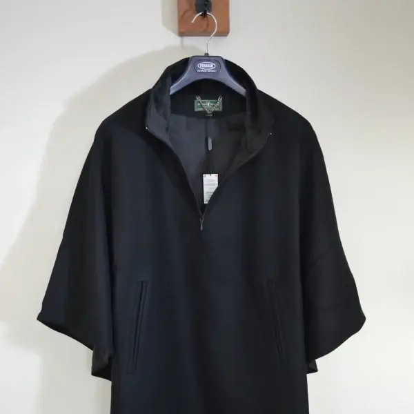 Half-Zip Poncho