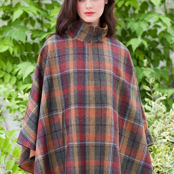 Half-Zip Poncho