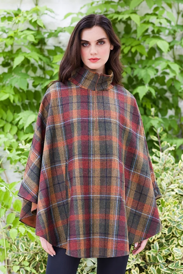 Half-Zip Poncho