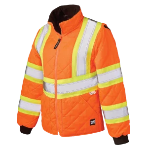 Chaqueta Seguridad Mujer, Quilted Safety  Freezer