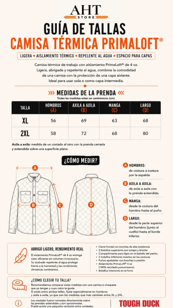 Camisa Térmica PrimaLoft®
